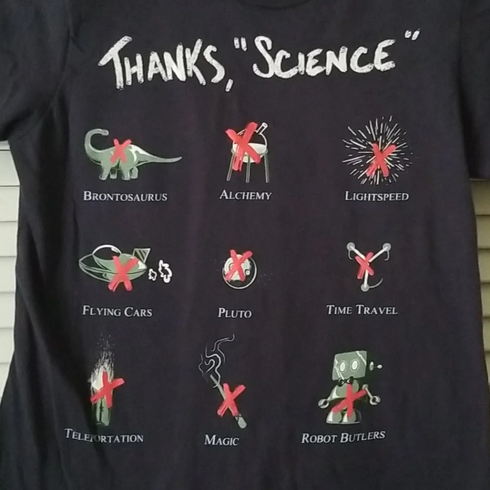 Thanks Science T-Shirt - Picture 1 of 5